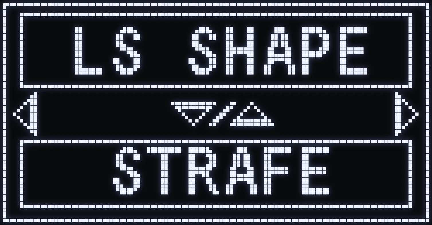 LS SHAPE screen of the JAGUAR script on the Cronus Zen