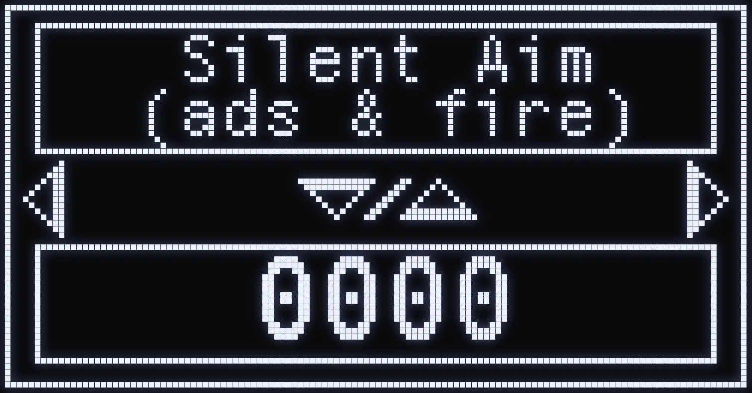 SILENT AIM screen of the JAGUAR script on the Cronus Zen
