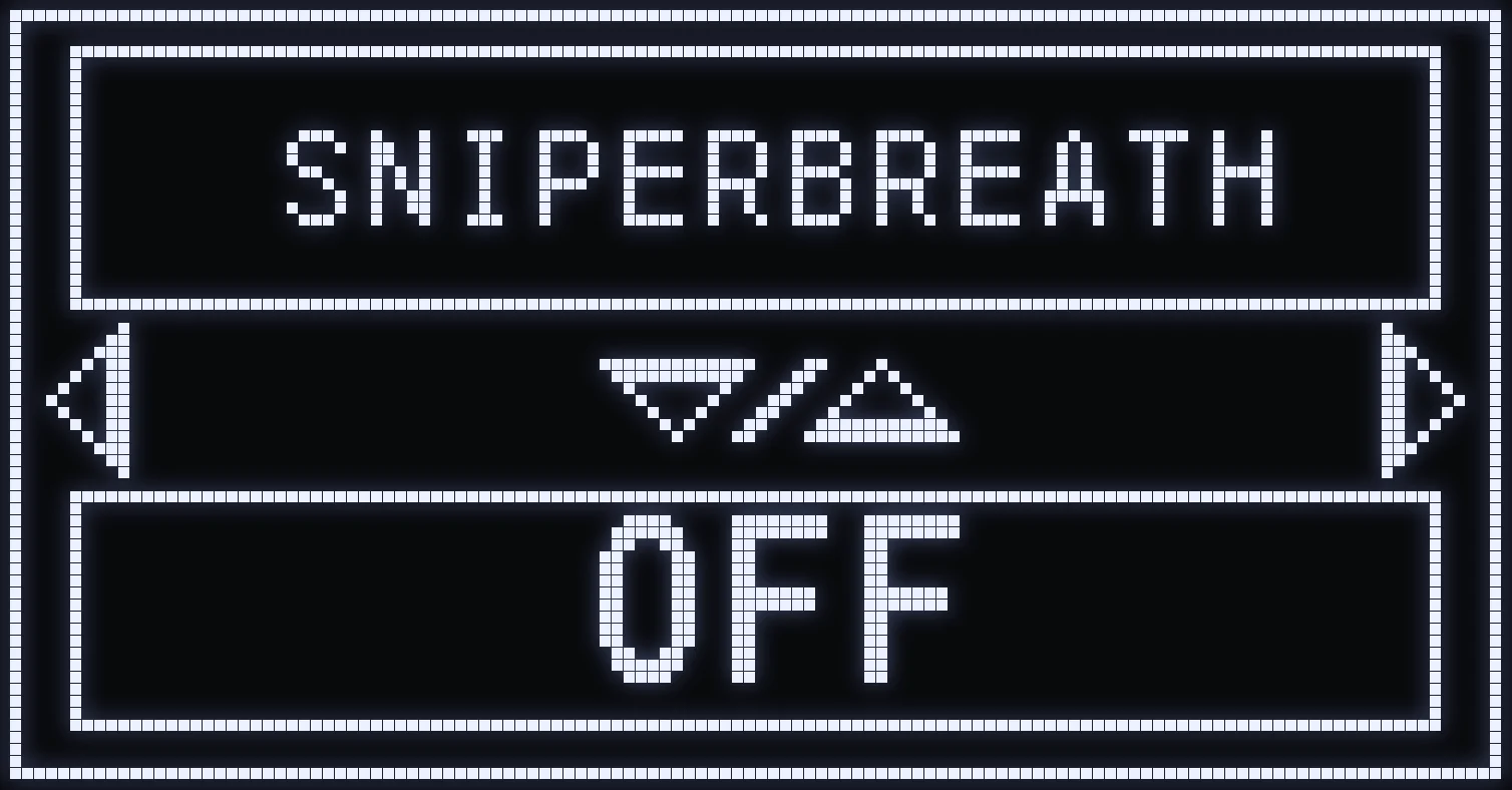 JAGUAR script SNIPERBREATH screen on the Cronus Zen