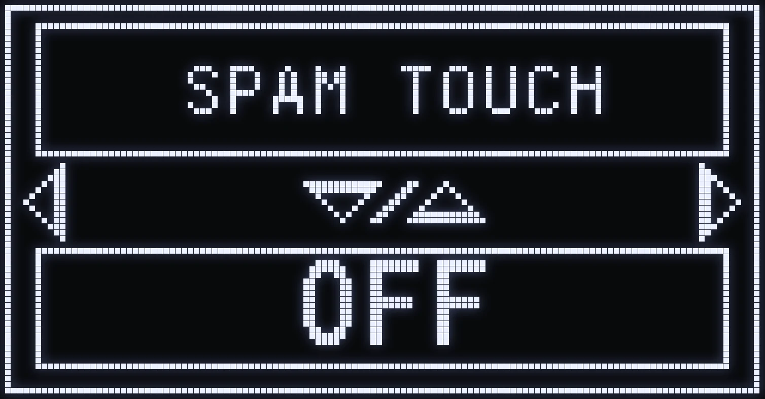 JAGUAR script SPAM TOUCH screen on the Cronus Zen