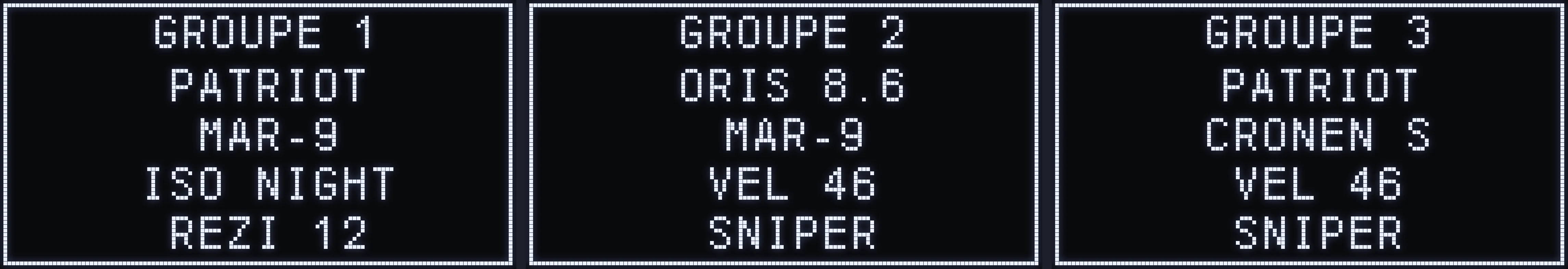🔫 PS5 DETECTION GROUPS screen of the JELLY script on the Cronus Zen