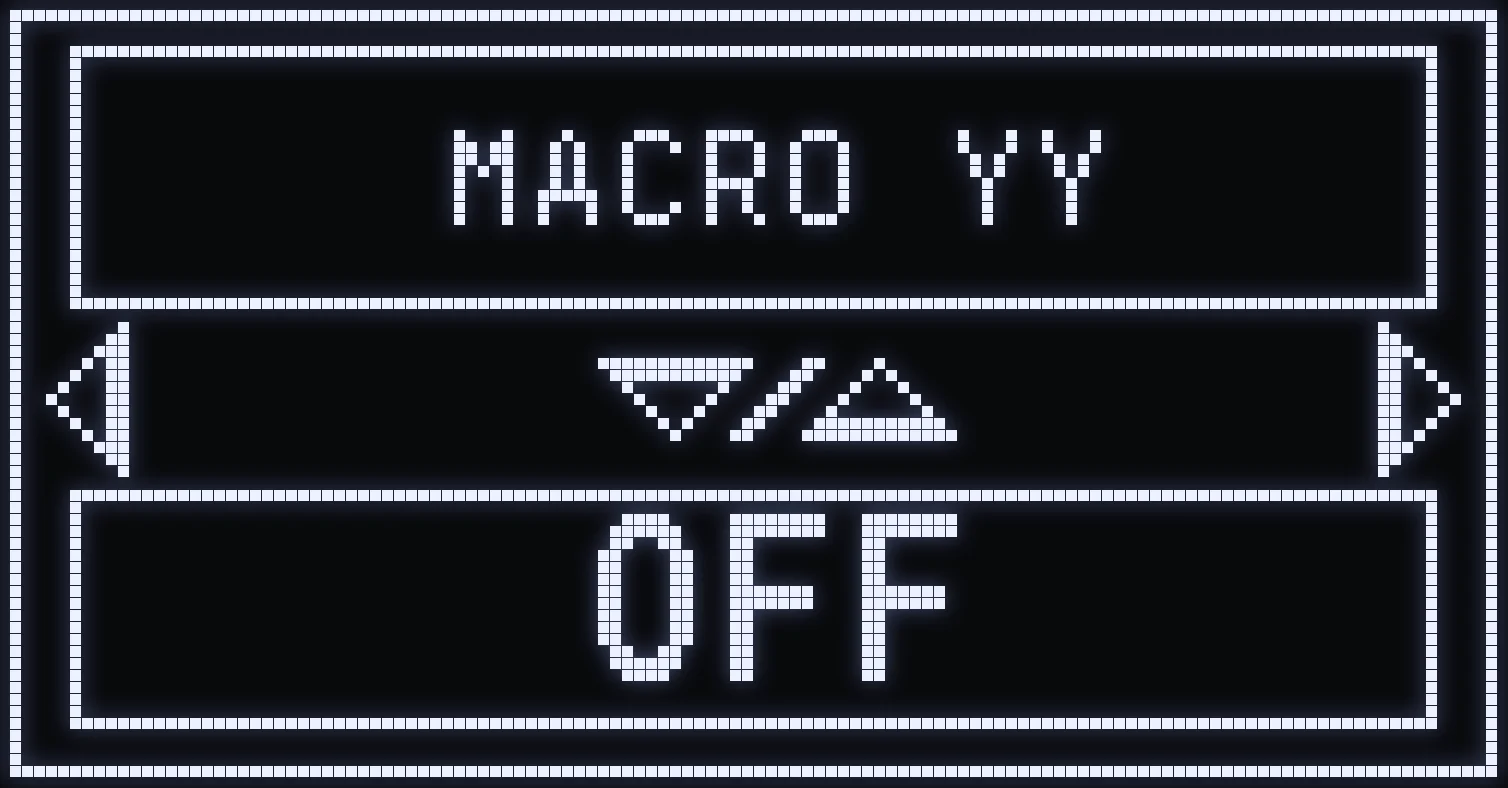JELLY script MACRO YY screen on the Cronus Zen