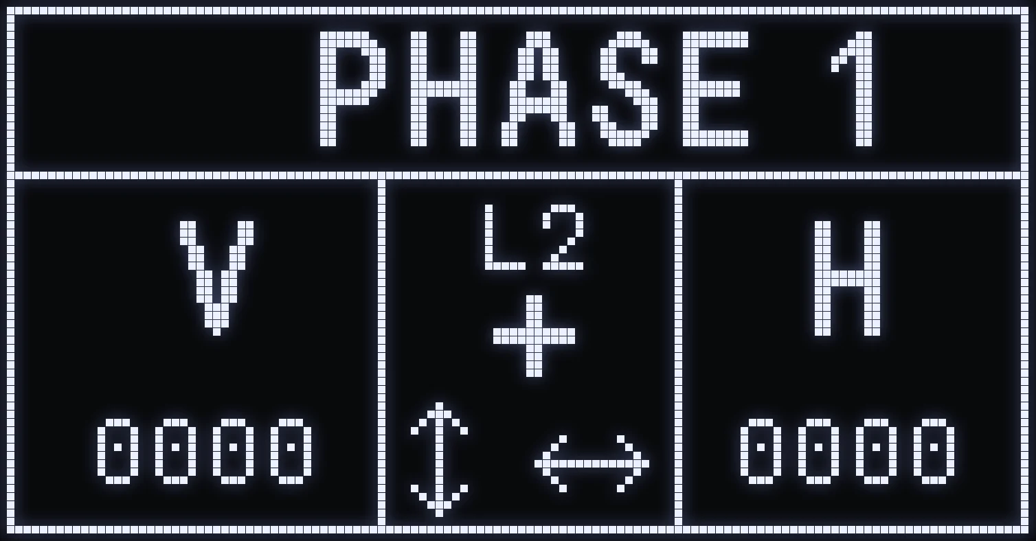 PHASE SUBMENU screen of the SERVAL script on the Cronus Zen