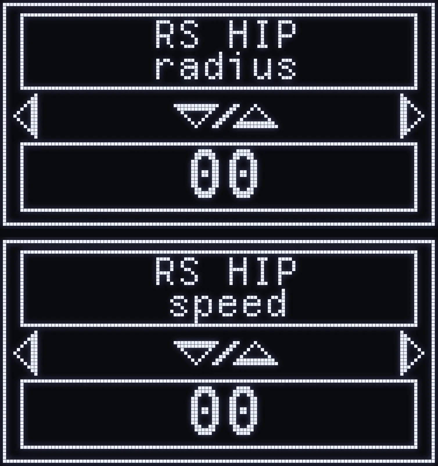 SPHINX script RS HIP screen on the Cronus Zen